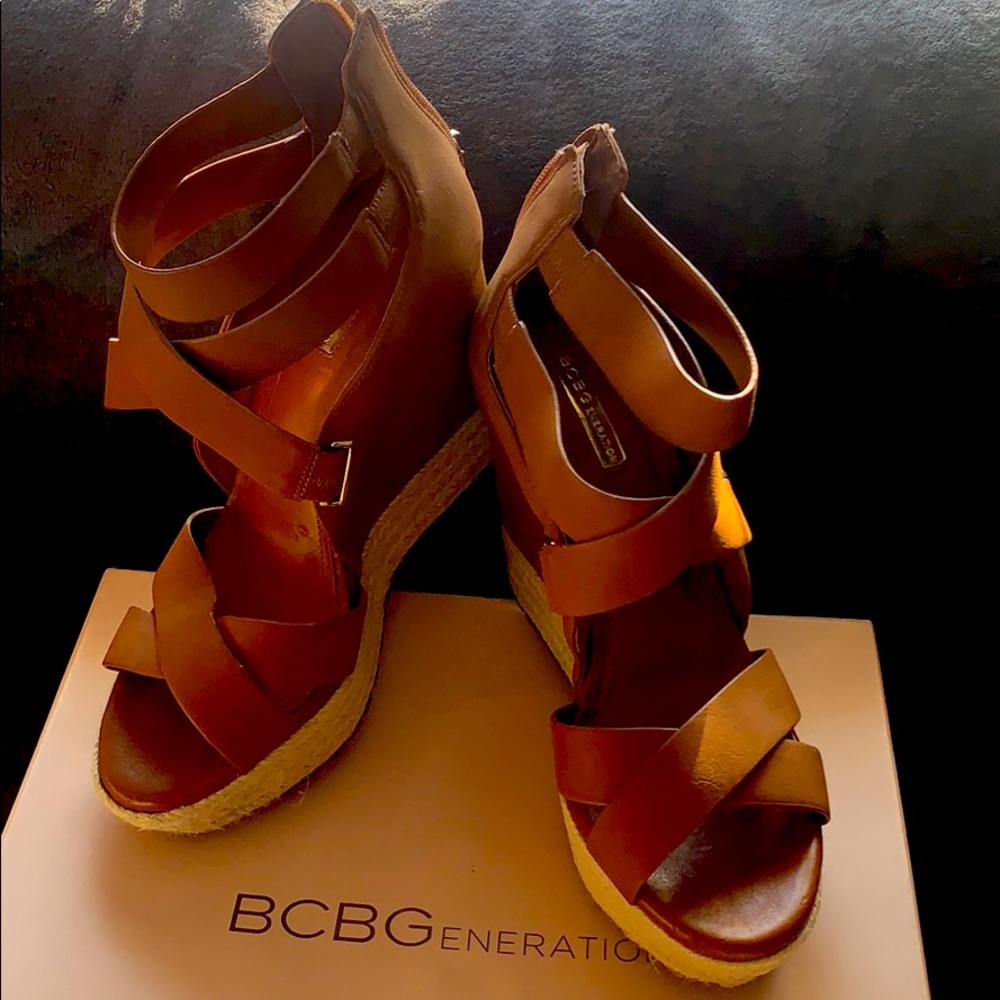 BCBGeneration Women’s Wedge Sandals New